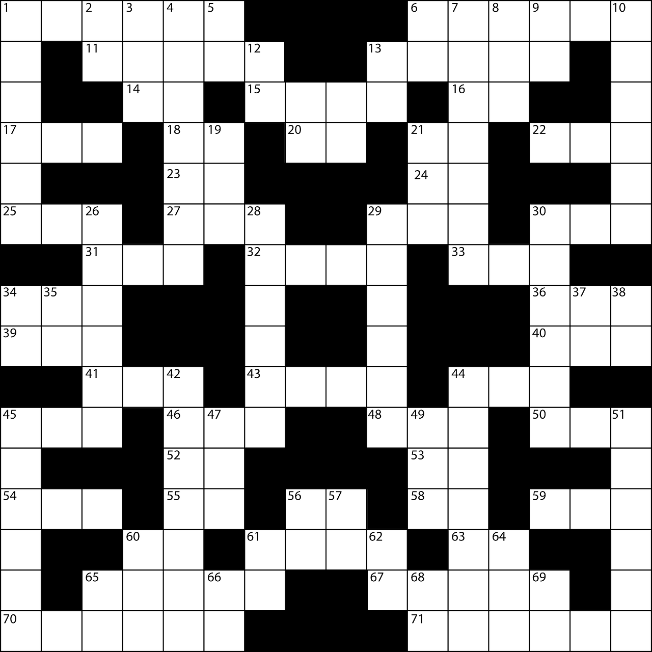 Kruiswoord Puzzle