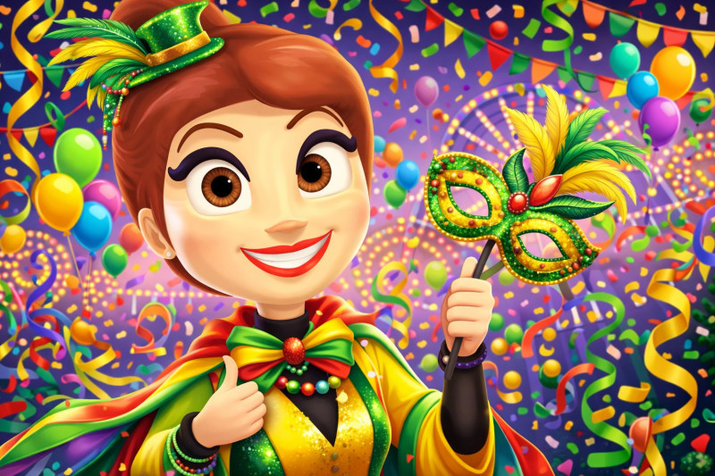 Praatjuf Praatoefening - Carnaval - vanaf 7 jaar (gratis download)