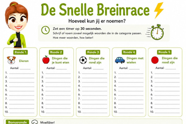 De Snelle Breinrace