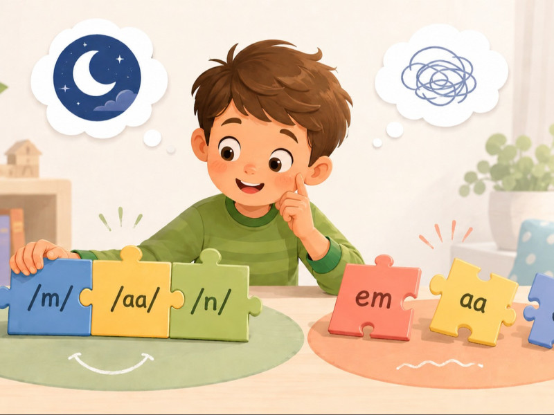 Waarom leren we kinderen letters als klanken en niet als letternamen?